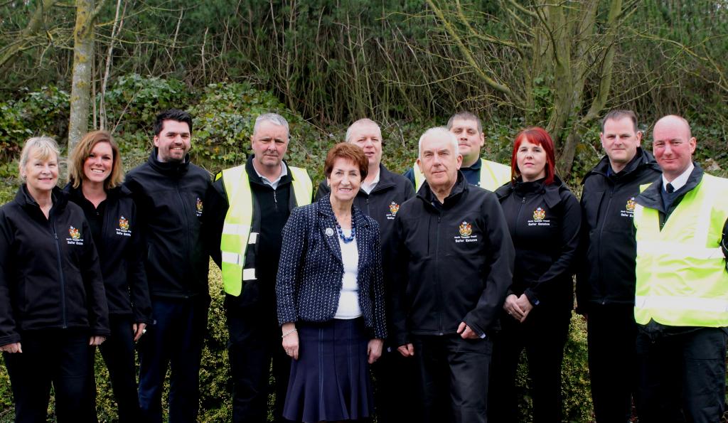 The new team with North Tyneside Elected Mayor Norma Redfearn