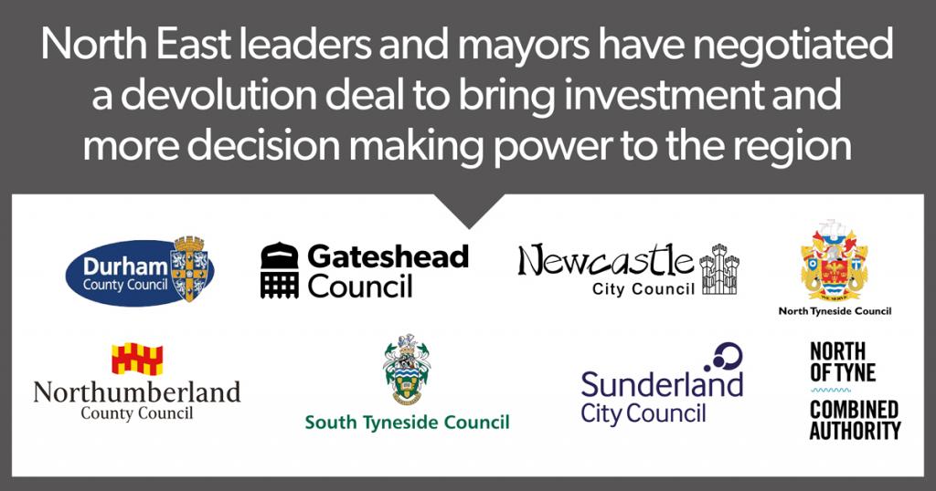 North East devolution deal announcement