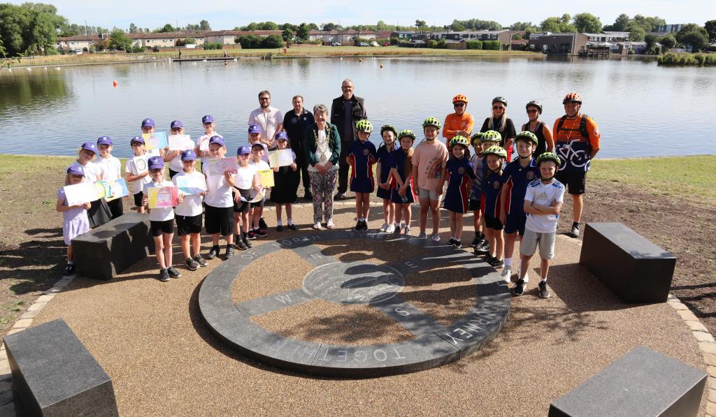 Reflection area opens at Killingworth Lakeside Park