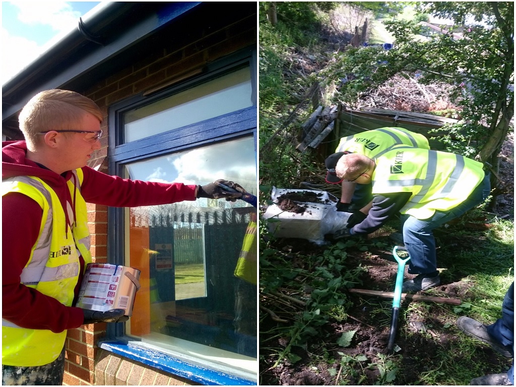 Trainees have worked on a range of environmental projects in their community