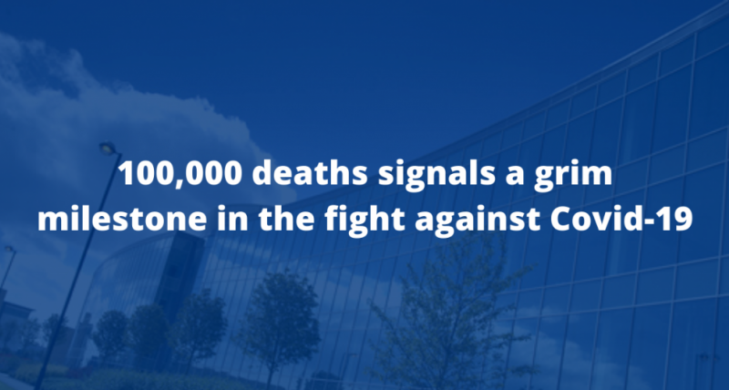 100,000 deaths signals a grim milestone in the fight against Covid-19