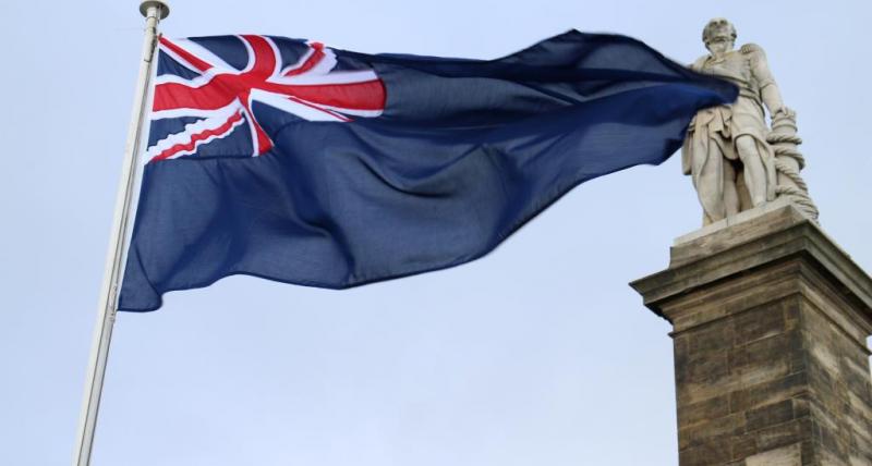 Collingwood Monument during last year's Trafalgar Day event