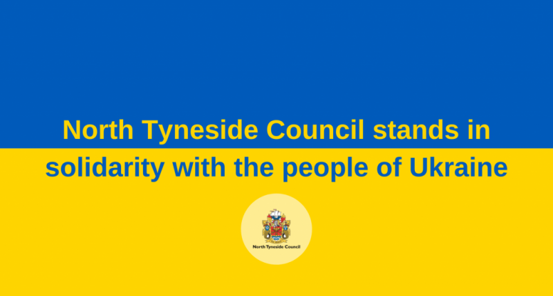 North Tyneside Council stands in solidarity with the people of Ukraine